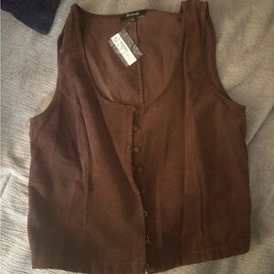 Madewell vest BNWT